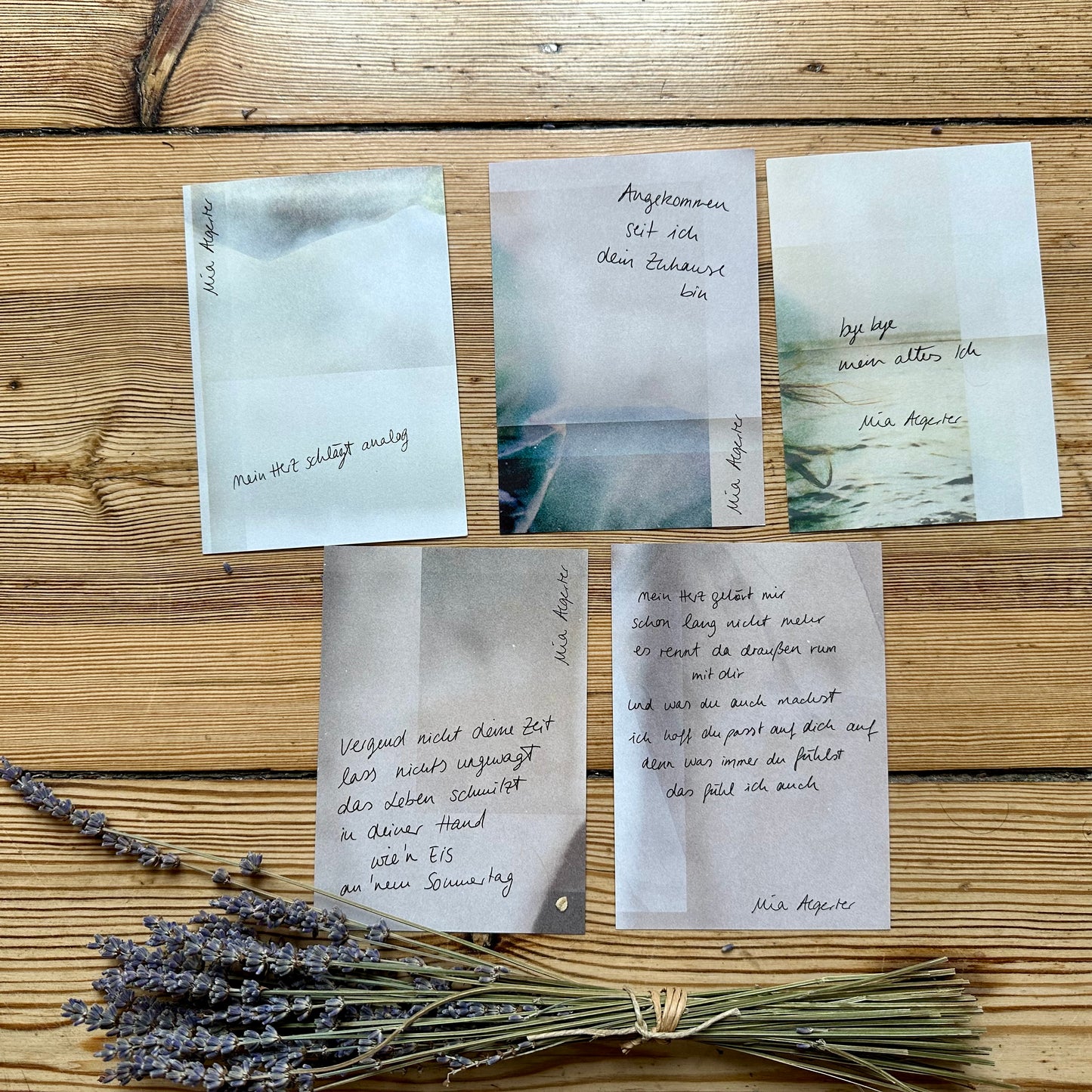 Vinyl - Bye bye mein altes Ich - signiertes neues Album inkl. 5 Textkarten