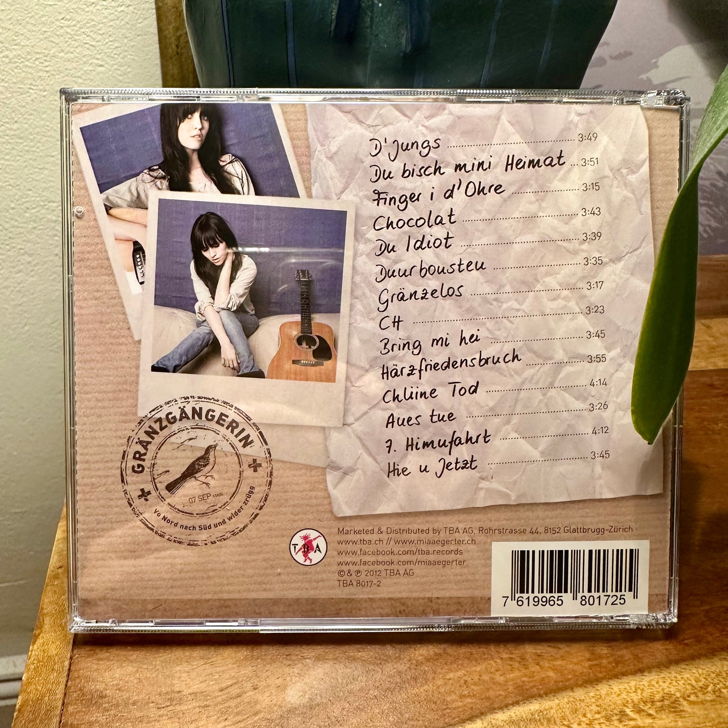 CD "Gränzgängerin"